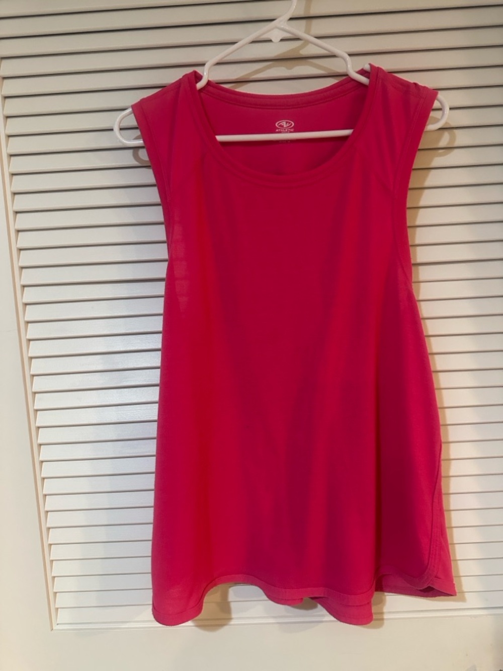 Performance Sleeveless Tank Top - Hot Pink
